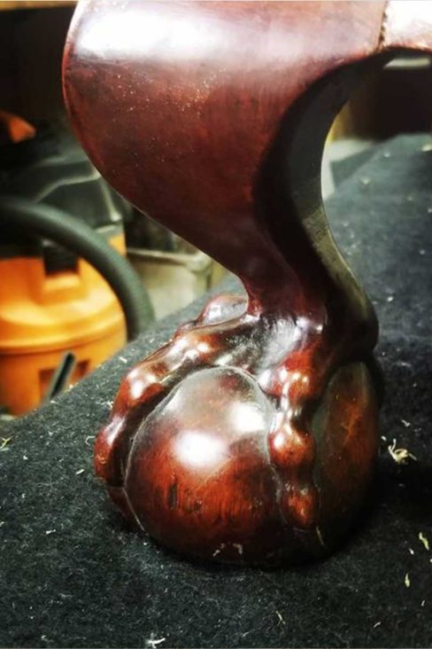 Antique Ball and Claw Restoration