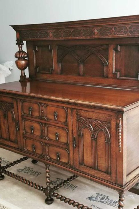 Antique Buffet Restoration