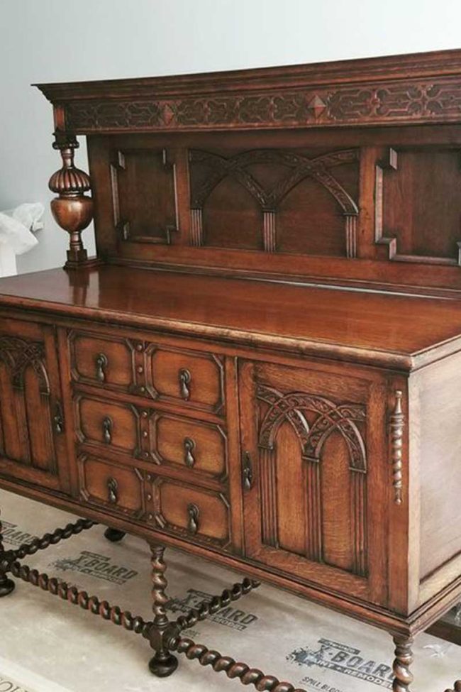 Antique Buffet Restoration