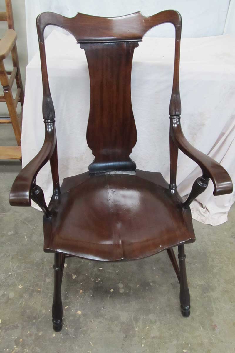 Antique Chair Restoration After