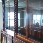 Antique Russian Breakfront Restoration